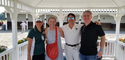 Group photo at Colonial Downs on August 23, 2021 (Paul Callahan)