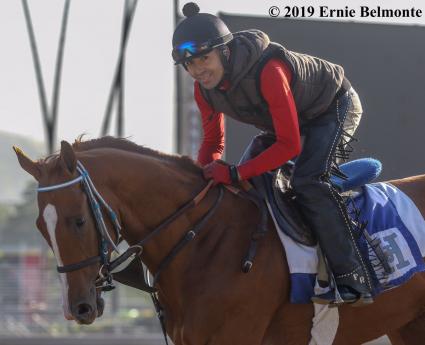 More Ice training at Santa Anita on Friday, April 12, 2019 (Ernie Belmonte)