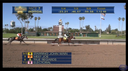 Starrring John Wain wins race 7 at Pleasanton on June 23, 2019