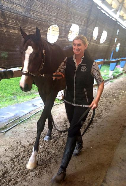 Ellie's A Riot with Jenny Young at Gulfstream Park