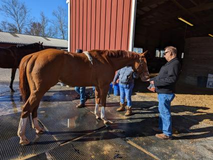 U Kant Whip it with Tony Guaci at Overbrook Farm on Sunday, March 26, 2023 (Scott Schaub)