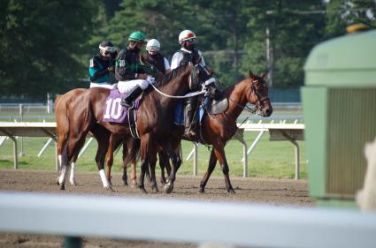 Life on the Edge wins race 3 at Monmouth Park on Friday, July 31, 2020 (Christopher Driscoll)