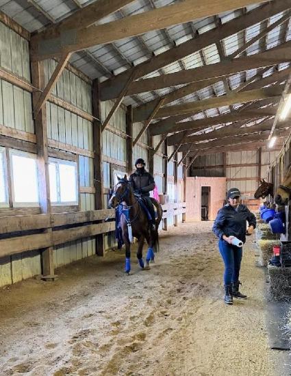 Life on the Edge at Overbrook Farm on December 4, 2020 (Rory Huston)