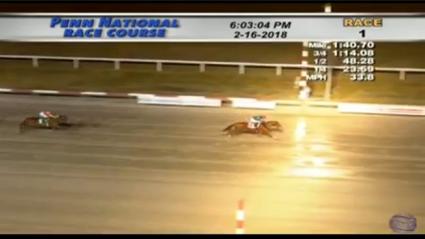 That''s History breaks his maiden at Penn National.
