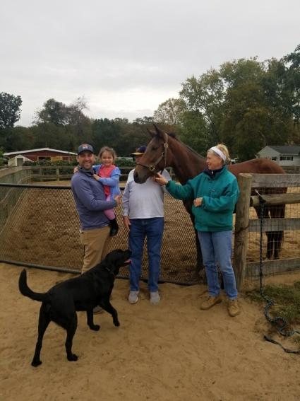 Visiting The Ghost of N Y at Sunset Meadow Farm on October 24, 2021 (Jeanne Vuyosevich)