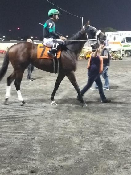 Life on the Edge wins Race 2 at The Meadowlands on October 8, 2021 (Pete Kelley)
